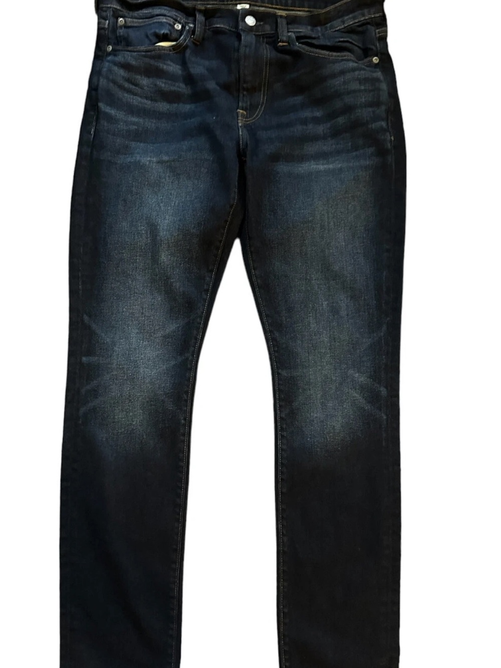 J. Crew 250 Kurabo Selvedge Slim Fit Jeans 36x32  Tapered Leg Zipper Fly Mens